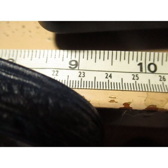 Vintage Womens Sandals 8 US 25 mexico Sandak Molded Rubber Blue Julieta NOS - Picture 8 of 8